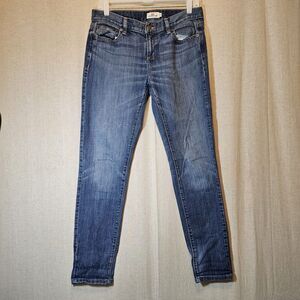 Vineyard Vines Women's Medium Wash Skinny Mid-rise Stretch Jeans Size 8